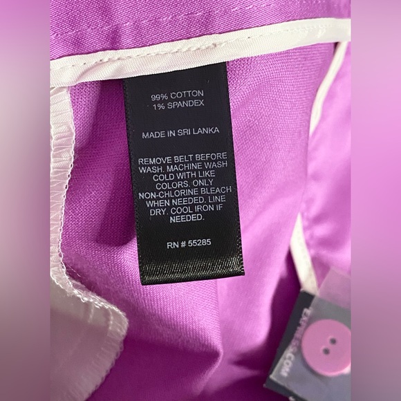 NWT Express Purple Women's “Editor” Shorts Size 12 NEW - Picture 9 of 12